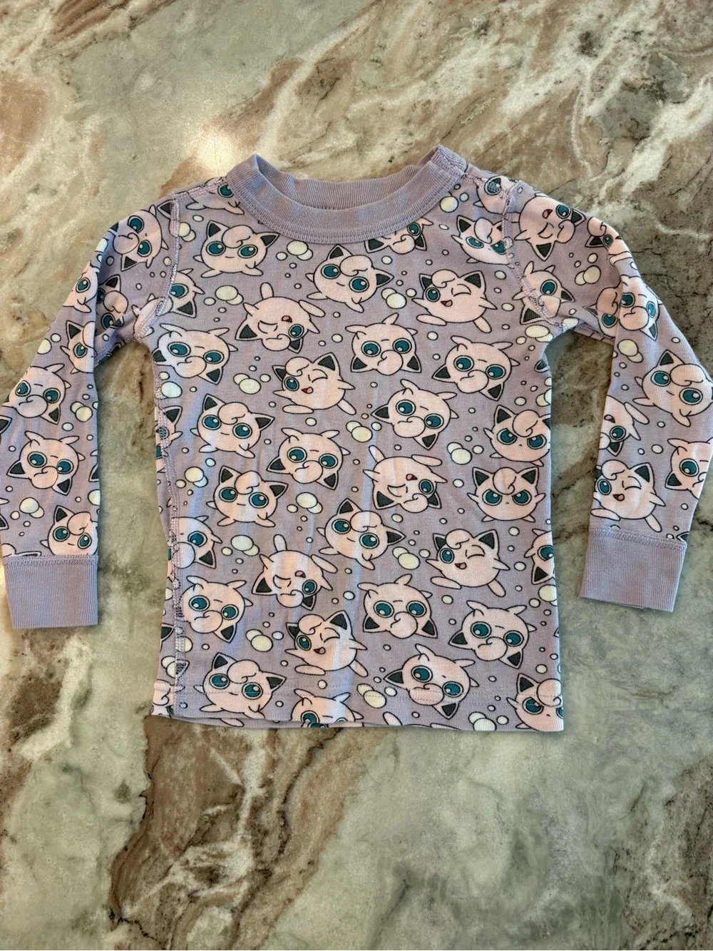 Hanna Andersson x Pokemon JigglyPuff Pajama Set Long Sleeve 3T Snug Fit